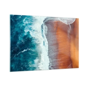 Glass picture - Touch of the Ocean - 100x70 cm