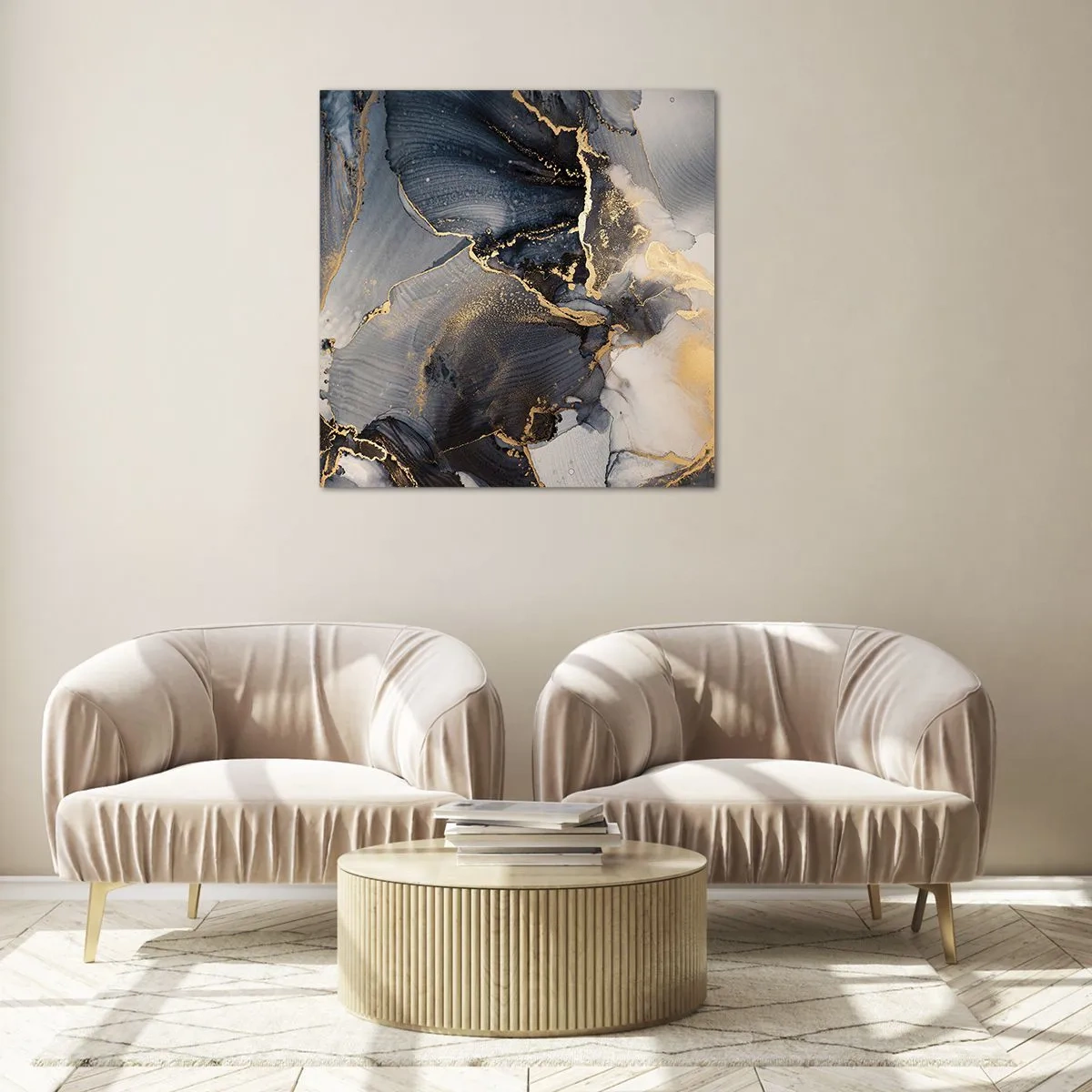 Glass picture - Life of a Stone - 70x70 cm