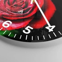 Clock face with numbers