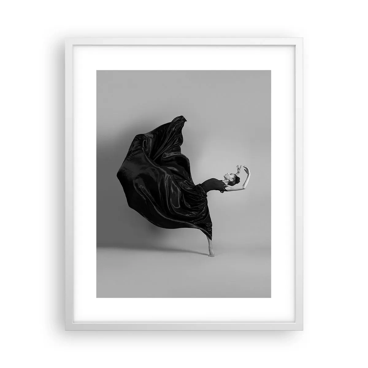 Poster in white frmae - On the Wings of Music - 40x50 cm