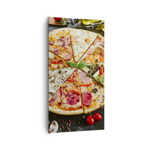 Canvas picture - Range of Flavours - 65x120 cm