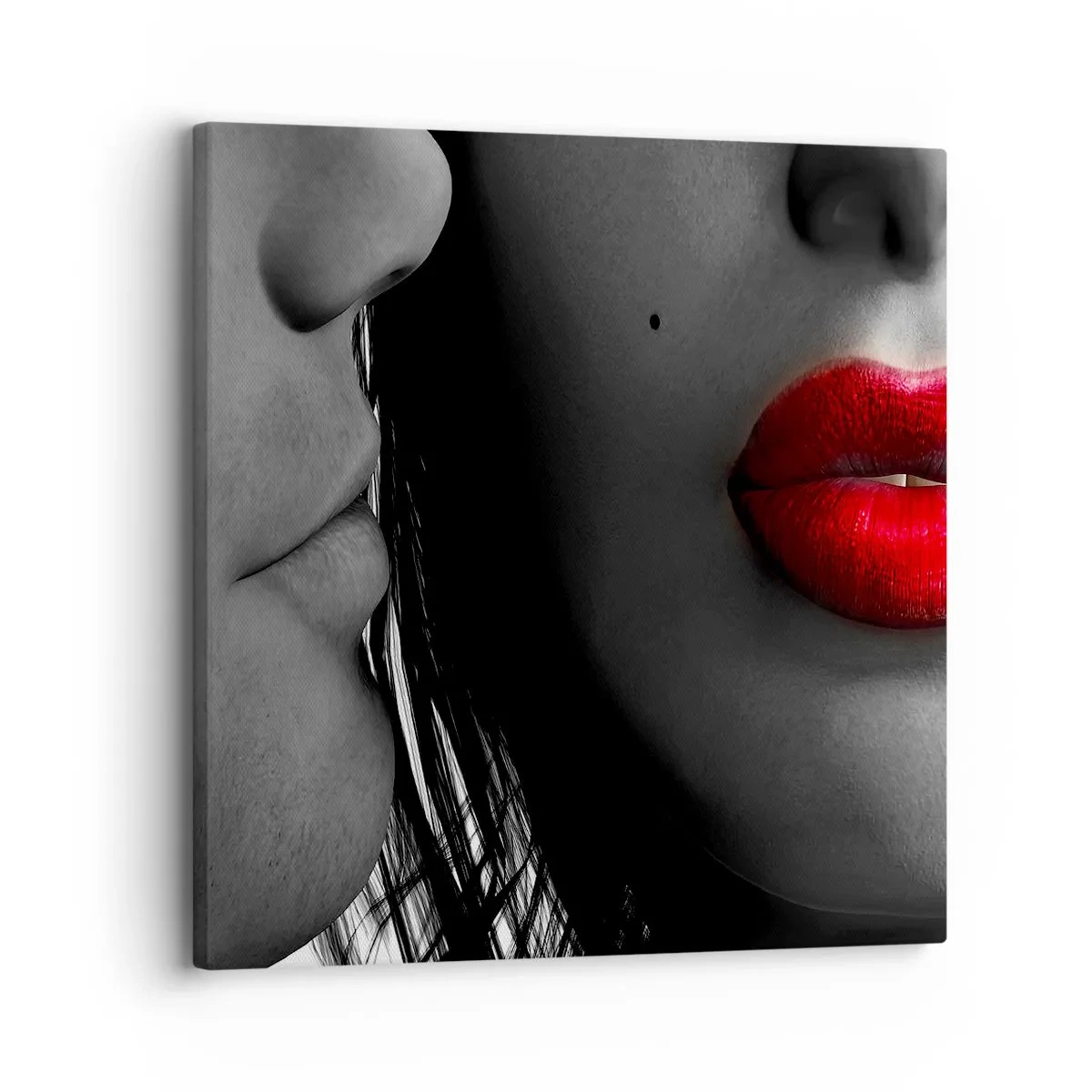 Canvas picture - Face by Face - 30x30 cm