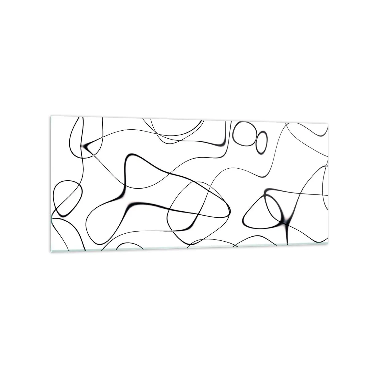 Glass picture - Life Paths, Trails of Fortune - 120x50 cm