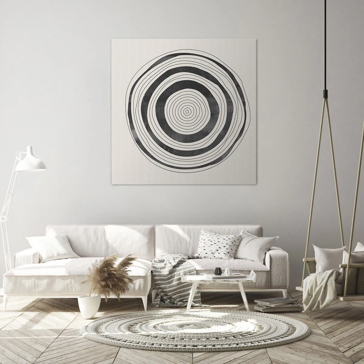 Canvas picture - Important What's in Between - 50x50 cm