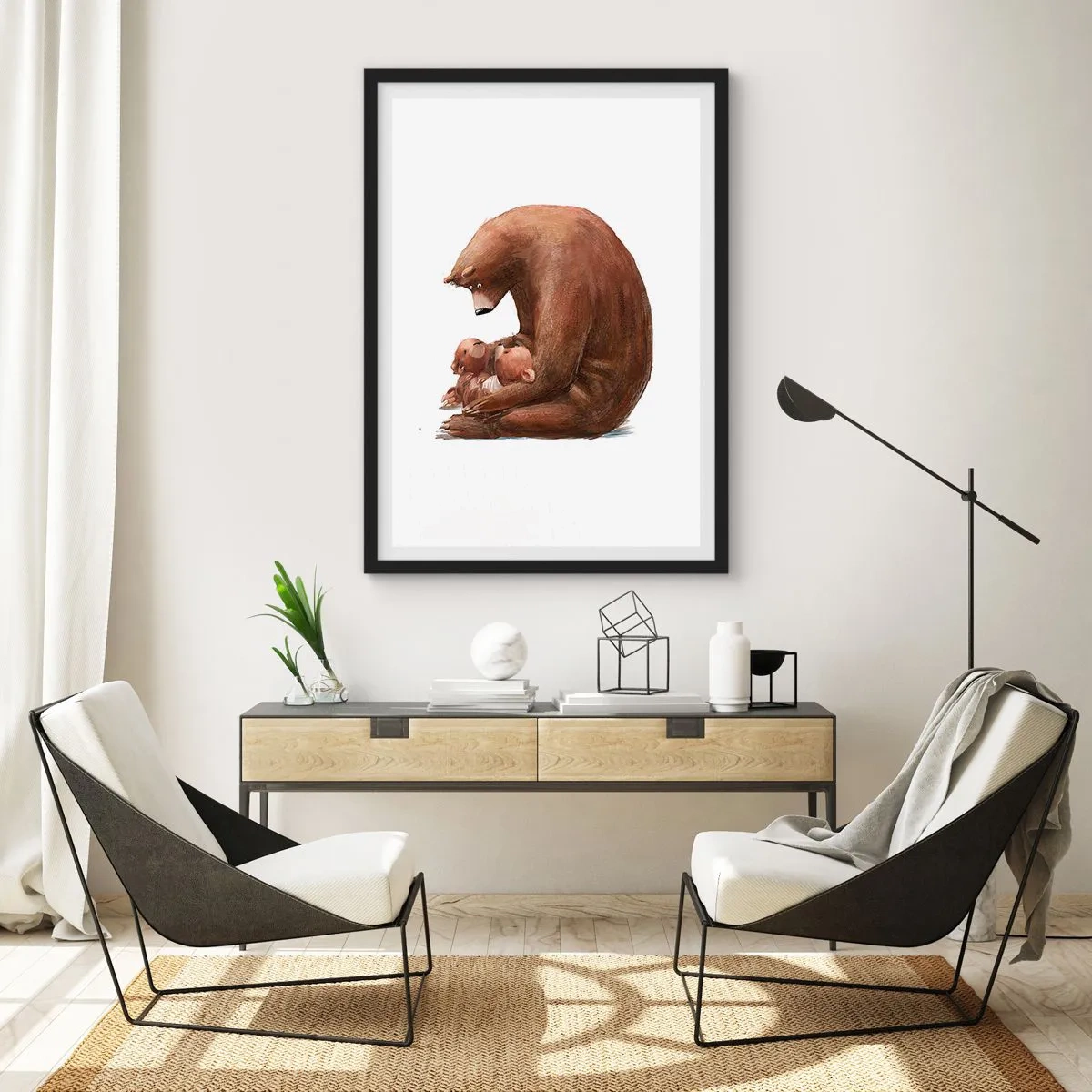 Poster in black frame - Sweet Dreams, Kids - 61x91 cm