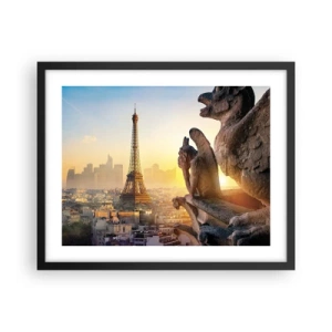 Poster in black frame - Much Has Changed… - 50x40 cm