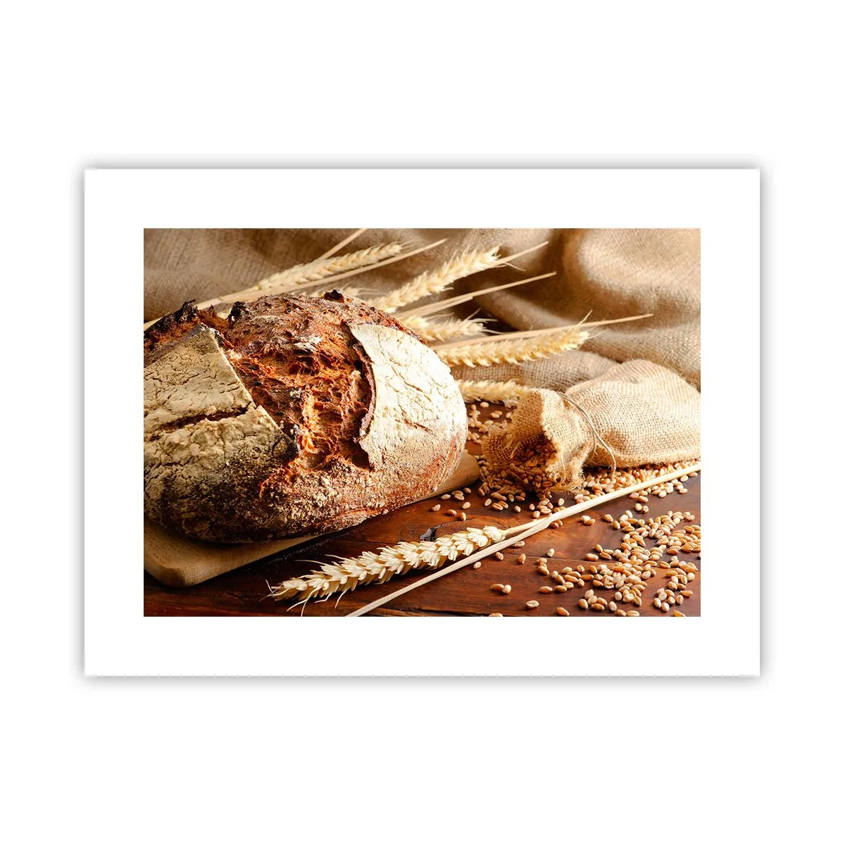 Poster - Tasty, Fragrant, Crunchy - 40x30 cm