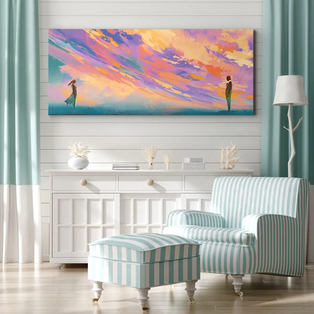 Canvas picture - Power of Attraction - 120x50 cm