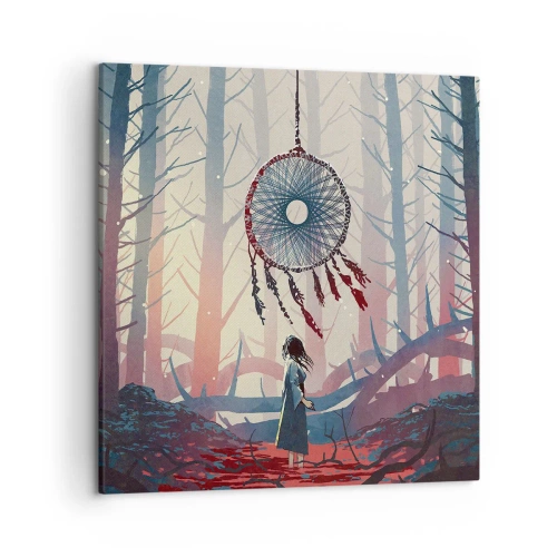Canvas picture - Mysterious Ritual of Life - 50x50 cm