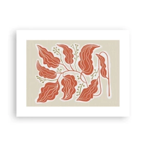 Poster - Folk and Coral - 40x30 cm