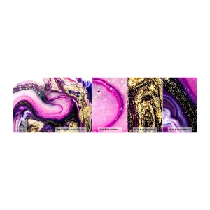 Photo Wallpaper Sample Self-Adhesive Deluxe Sticker - Behind the Scenes - Abstraction, Piece, Modern Pattern - 100x30 cm