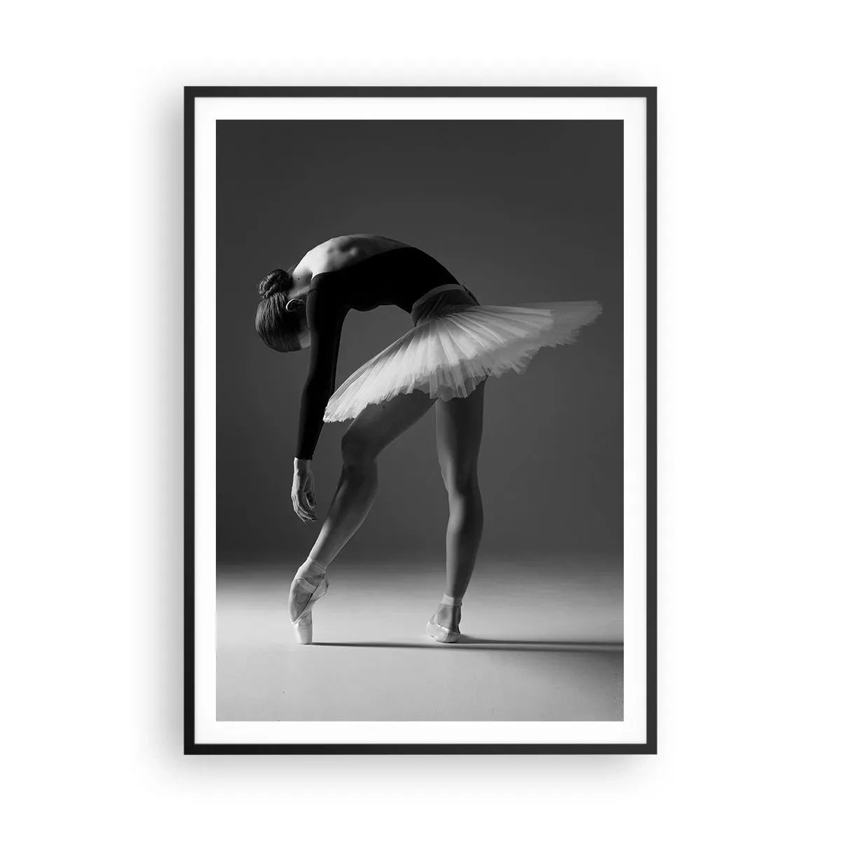 Poster in black frame - Belle Ballet Dancer - 70x100 cm