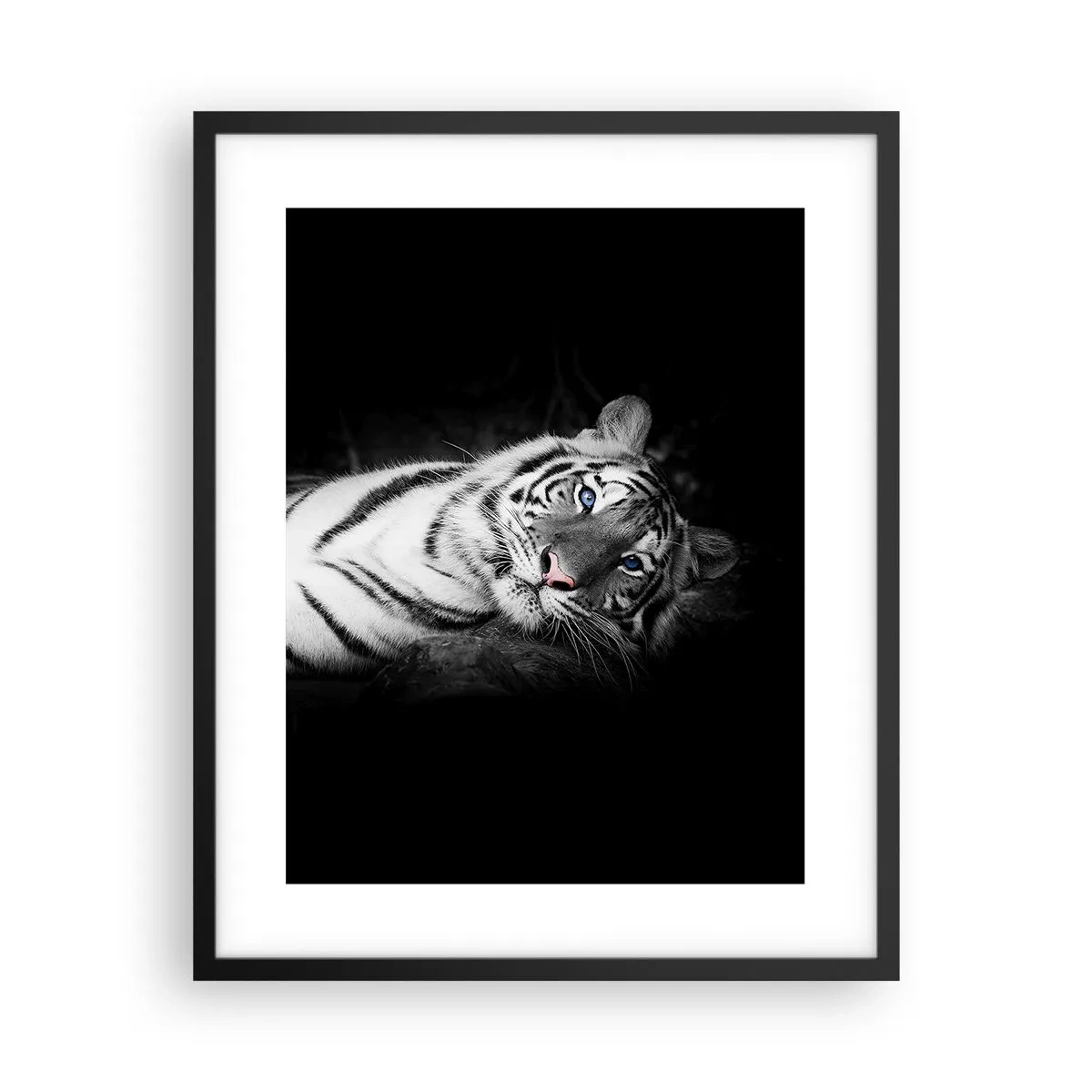 Poster in black frame - Wilderness and Calm - 40x50 cm