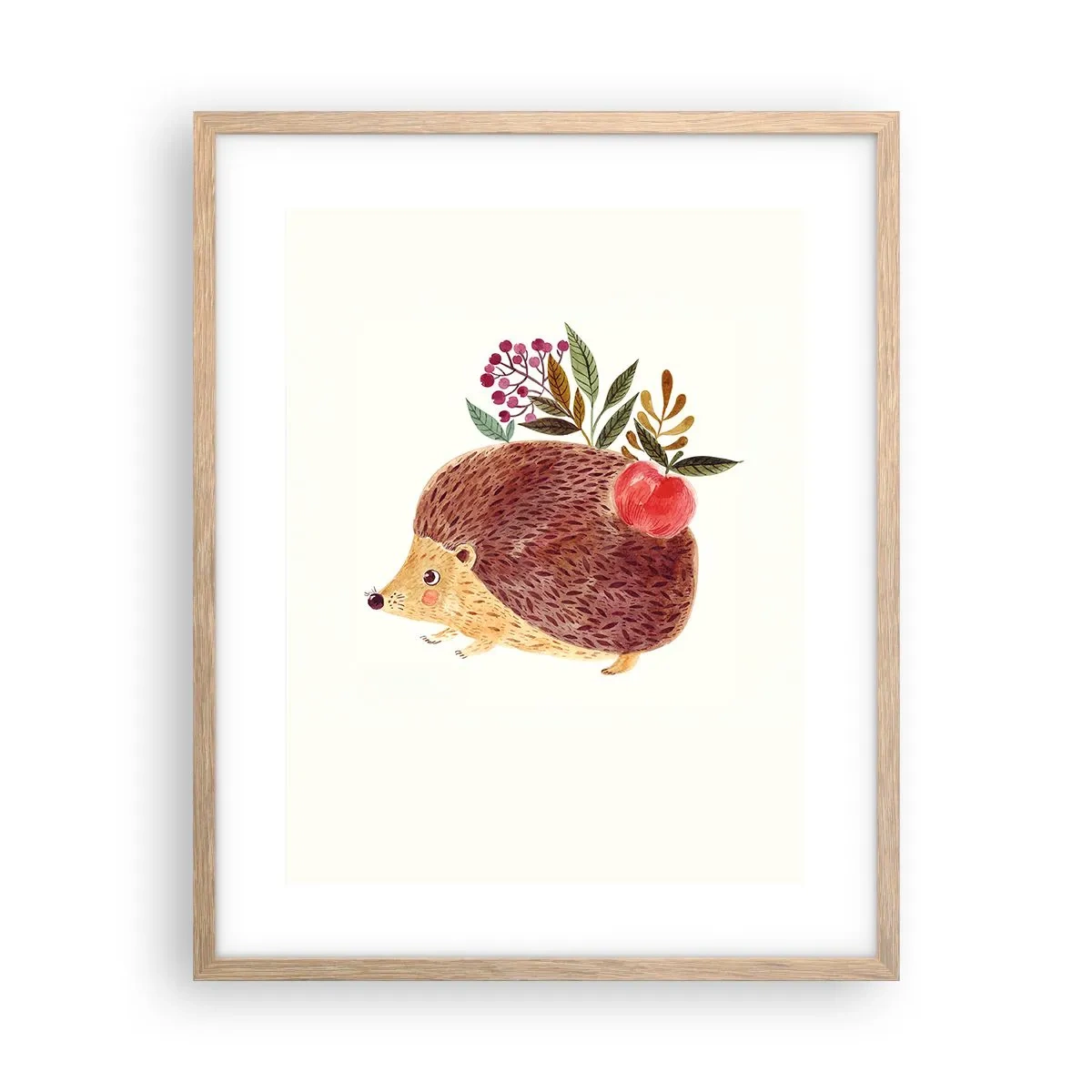 Poster in light oak frame - And Now You Like Me! - 40x50 cm