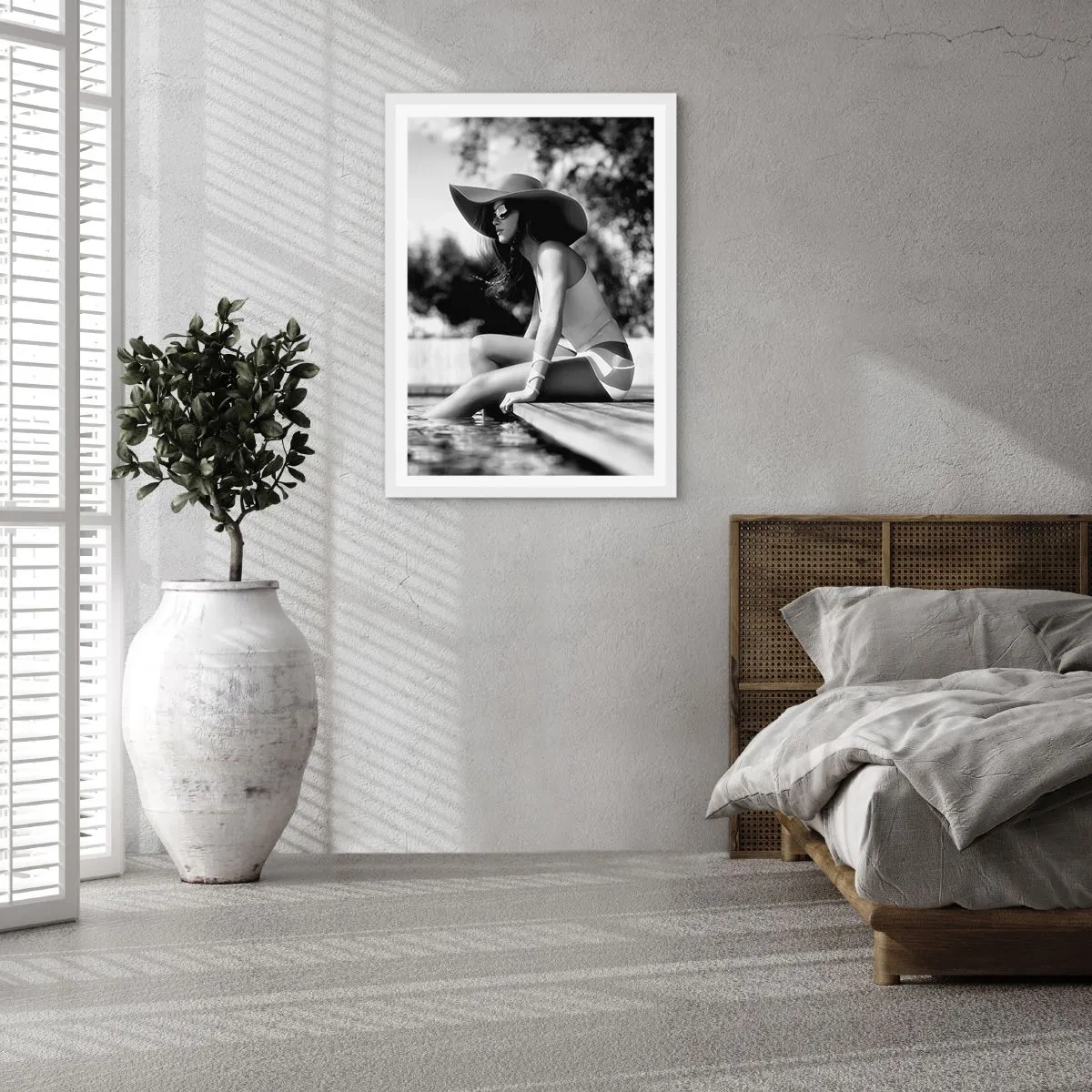 Poster in white frmae - Summer Dream - 70x100 cm