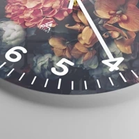 Clock face with numbers