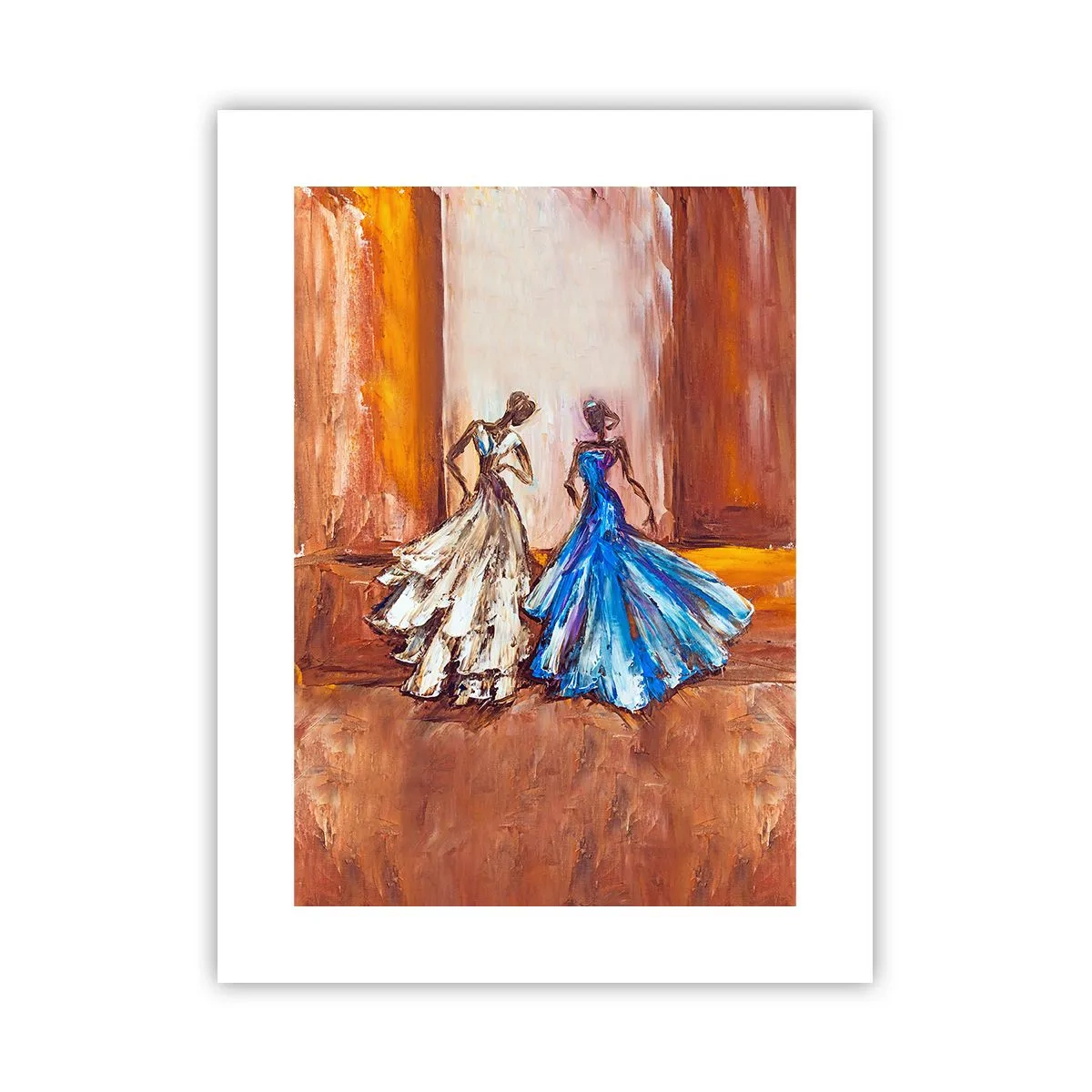 Poster - Charming Duo - 30x40 cm