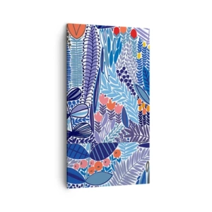Canvas picture - Hawaian Garden - 45x80 cm