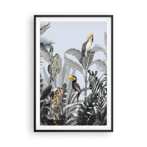 Poster in black frame - African Fairy Tale - 61x91 cm