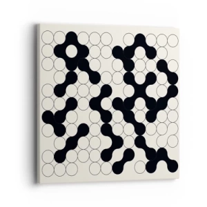 Canvas picture - Chinese Play - Variation - 40x40 cm