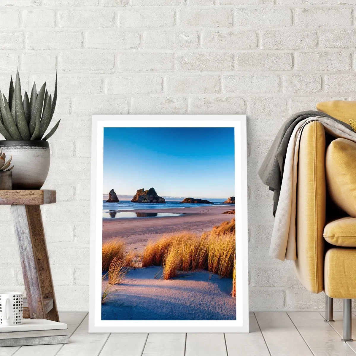 Poster in white frmae - For Peace Seekers - 61x91 cm