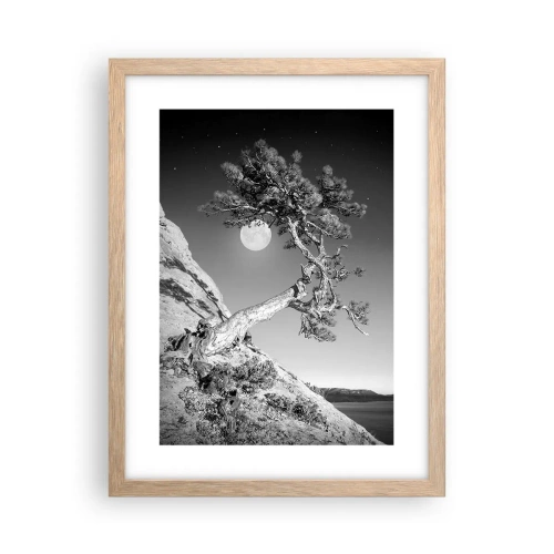 Poster in light oak frame - Winning Warrior - 30x40 cm