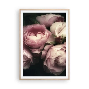 Poster in light oak frame - Belle Epoque Charm - 70x100 cm