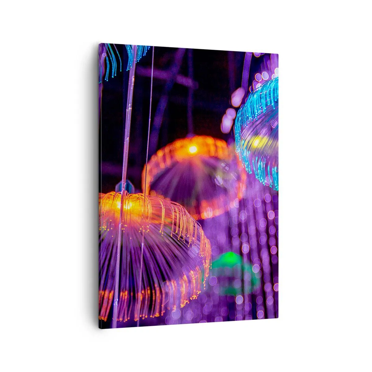 Canvas picture - Light Fountain - 50x70 cm