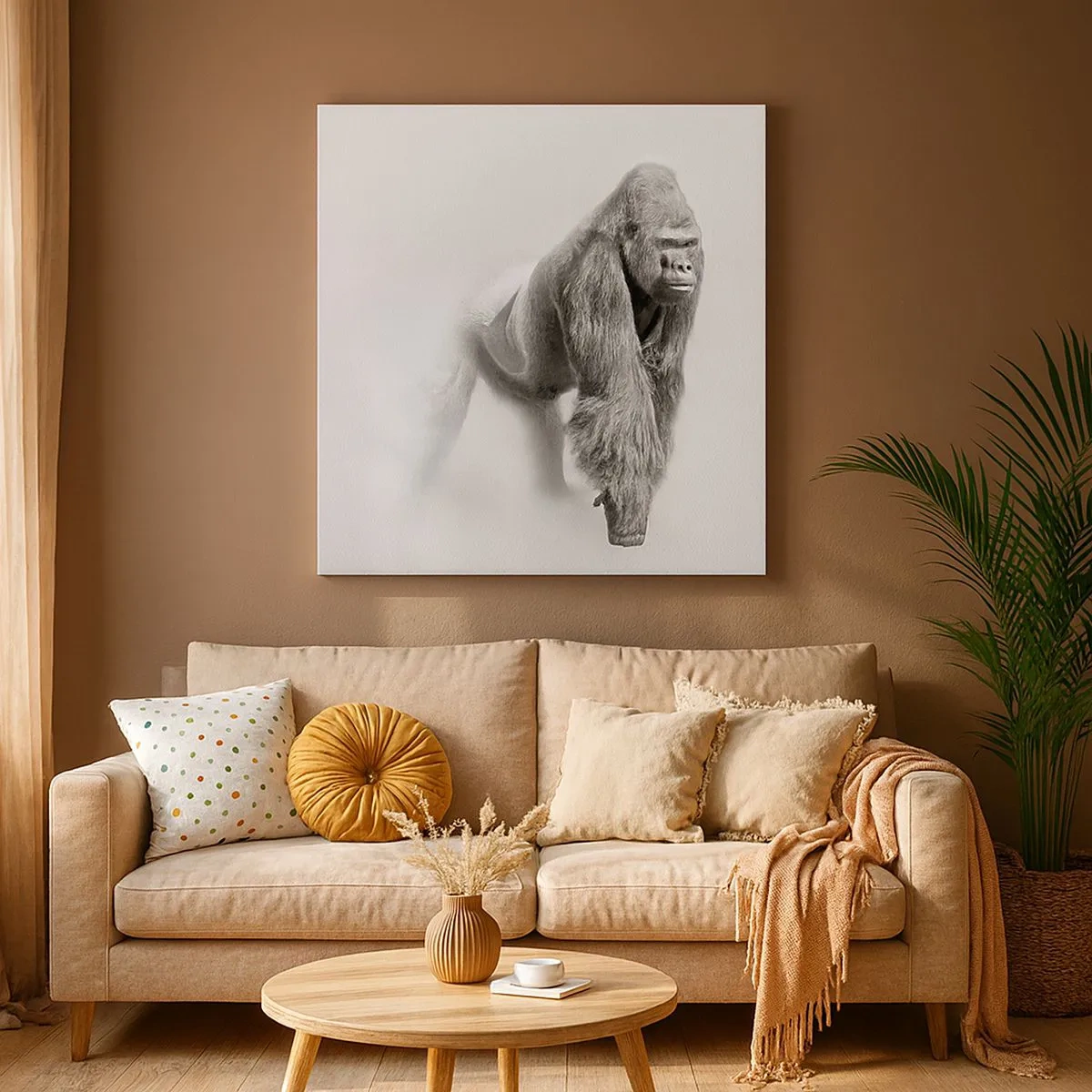 Canvas picture - Certain of Its Strength - 30x30 cm