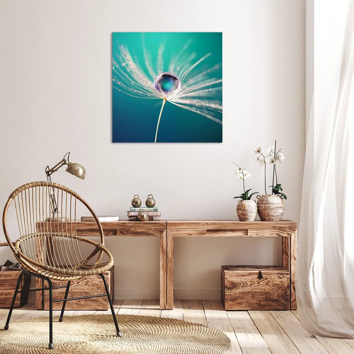Canvas picture - Mystical Moment - 70x70 cm