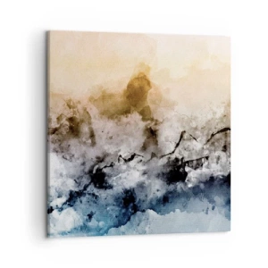 Canvas picture - Drowned in Fog - 50x50 cm
