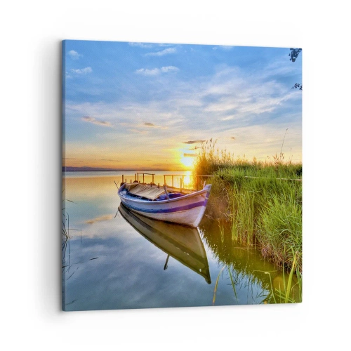 Canvas picture - Bay of Fulfilled Dreams - 50x50 cm
