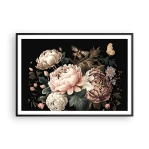 Poster in black frame - Baroque Style - 100x70 cm