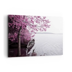 Canvas picture - In Pink Silence - 120x80 cm