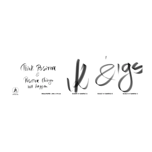 Photo Wallpaper Sample Standard Eco - How to Live? - Typography, Affirmation, Maxim - 100x30 cm