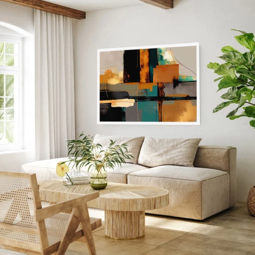 Poster - Abstract - Light and Shadow - 91x61 cm