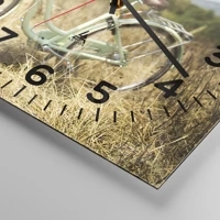 Clock face with numbers