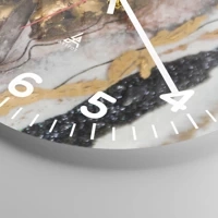 Clock face with numbers