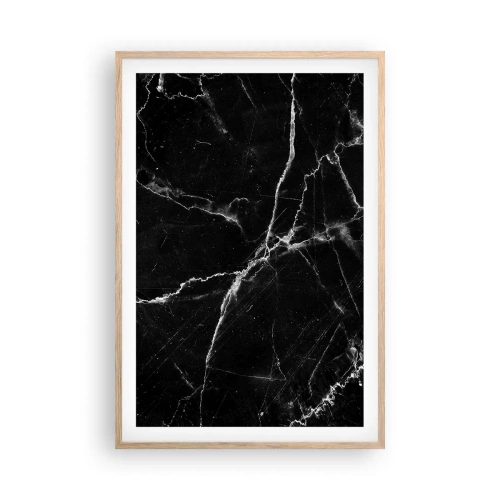 Poster in light oak frame - The Secret Life of a Stone - 61x91 cm