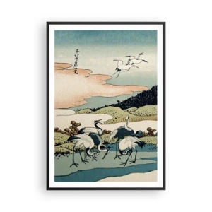Poster in black frame - In a Japanese Spirit - 70x100 cm