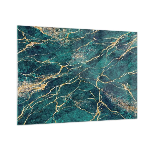 Glass picture - Gold Vein - 100x70 cm
