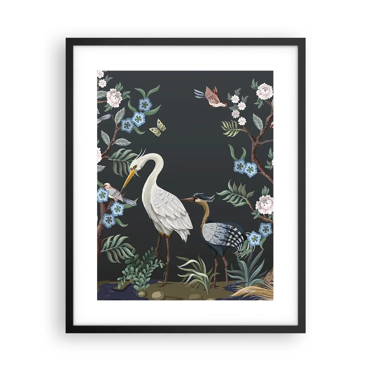 Poster in black frame - Bird Truth - 40x50 cm