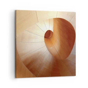 Canvas picture - Architectural Serpentine - 50x50 cm
