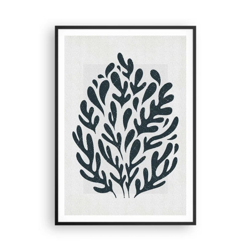 Poster in black frame - Shapes of Nature - 70x100 cm