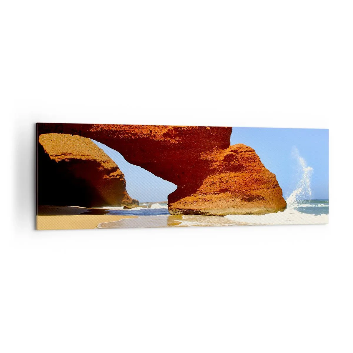 Canvas picture - Water and Wind through Thousands of Years - 160x50 cm