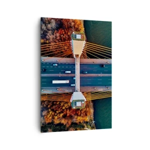 Canvas picture - Behind Seas and Oceans - 70x100 cm