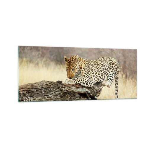 Glass picture - I Mark My Own Path - 100x40 cm