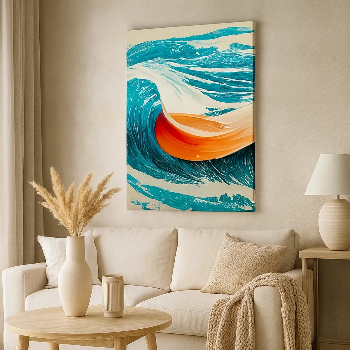 Canvas picture - Surfer's Dream - 50x70 cm