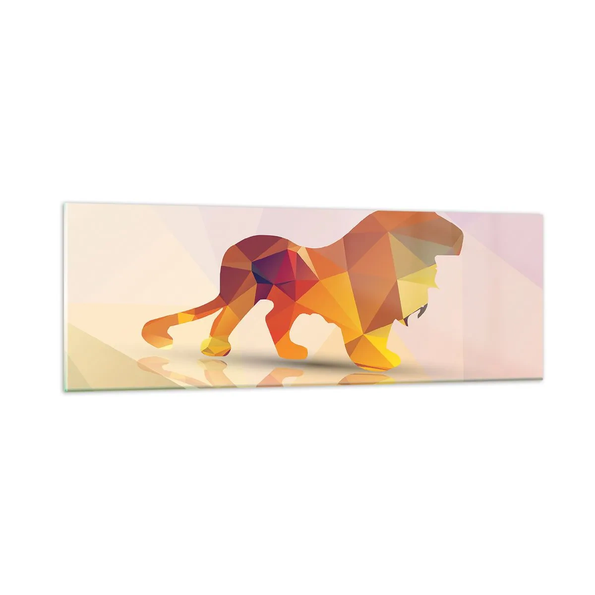 Glass picture - Diamond King - 90x30 cm