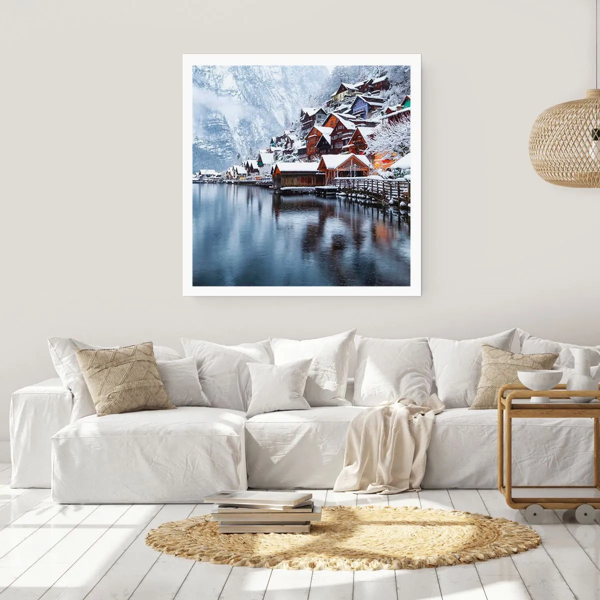 Poster - In Winter Decoration - 50x50 cm